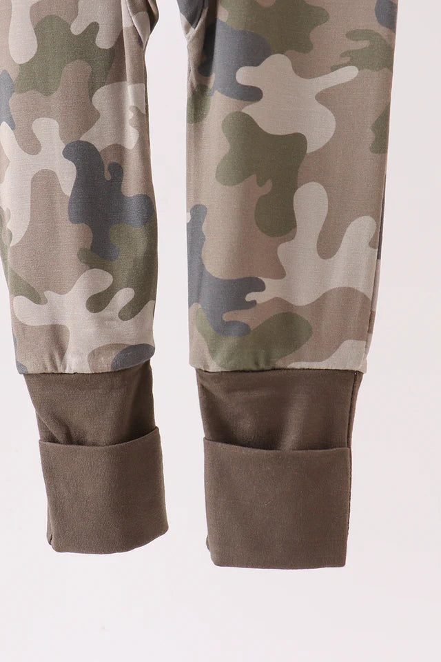 Camouflage Bamboo Romper