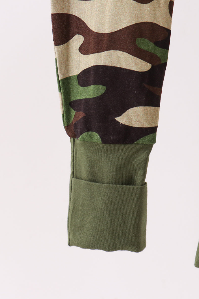 Classic Camo Bamboo Romper
