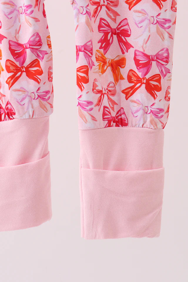 Berry Bows Bamboo Romper